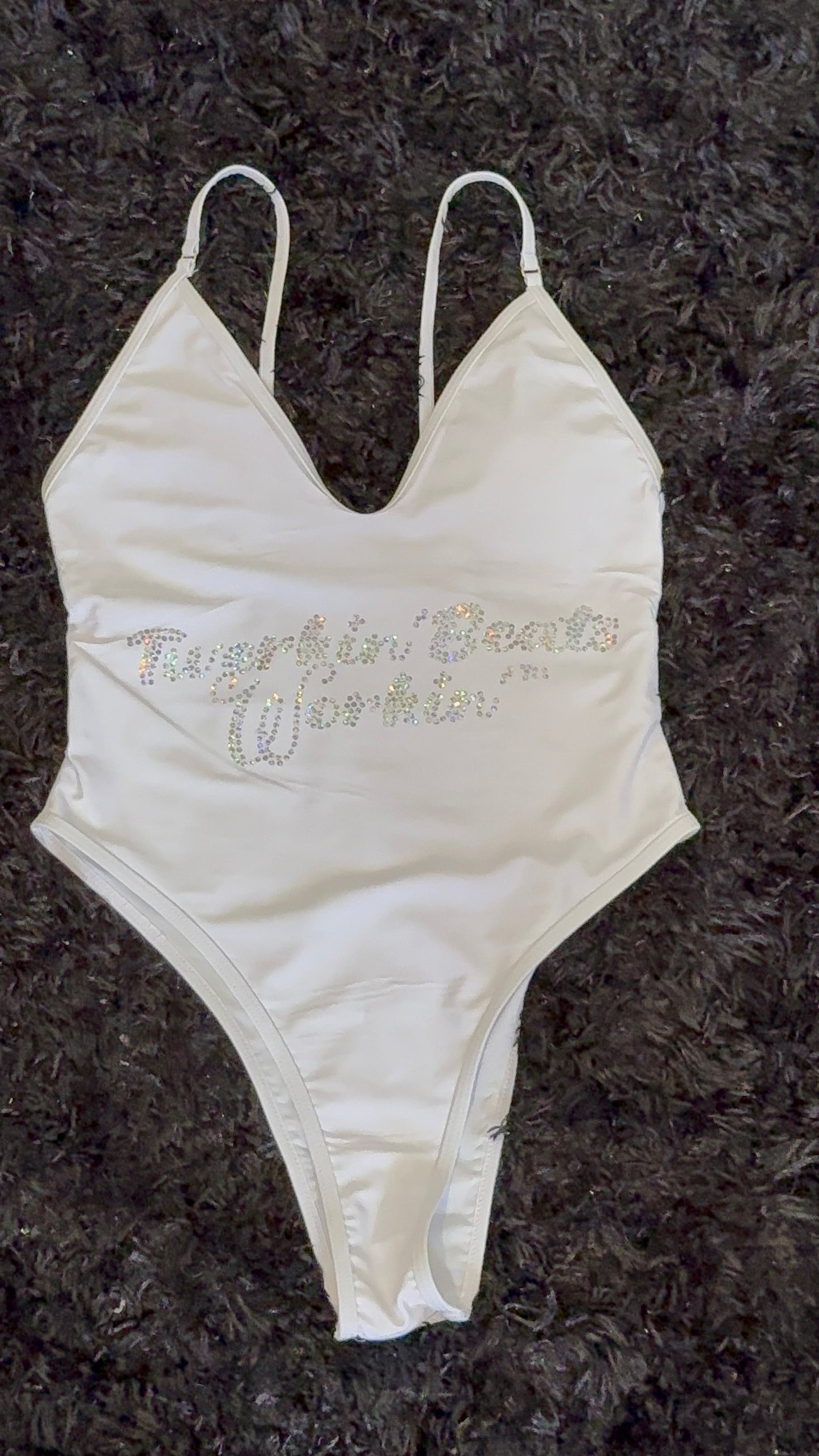 Pink and green TBW designed one piece