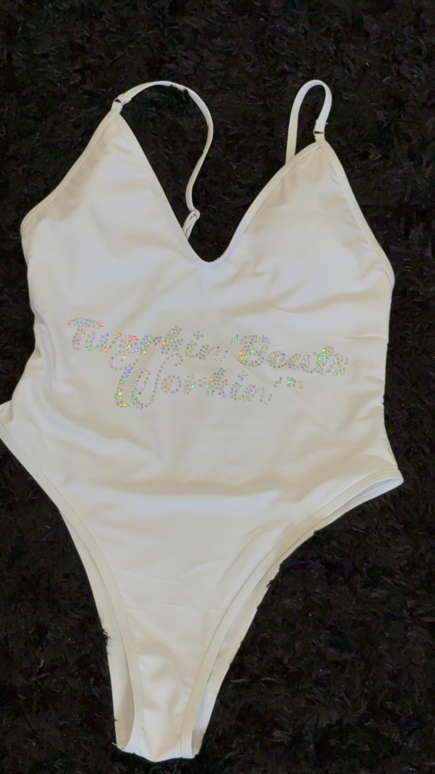 Orange, blue & green TBW designed one piece