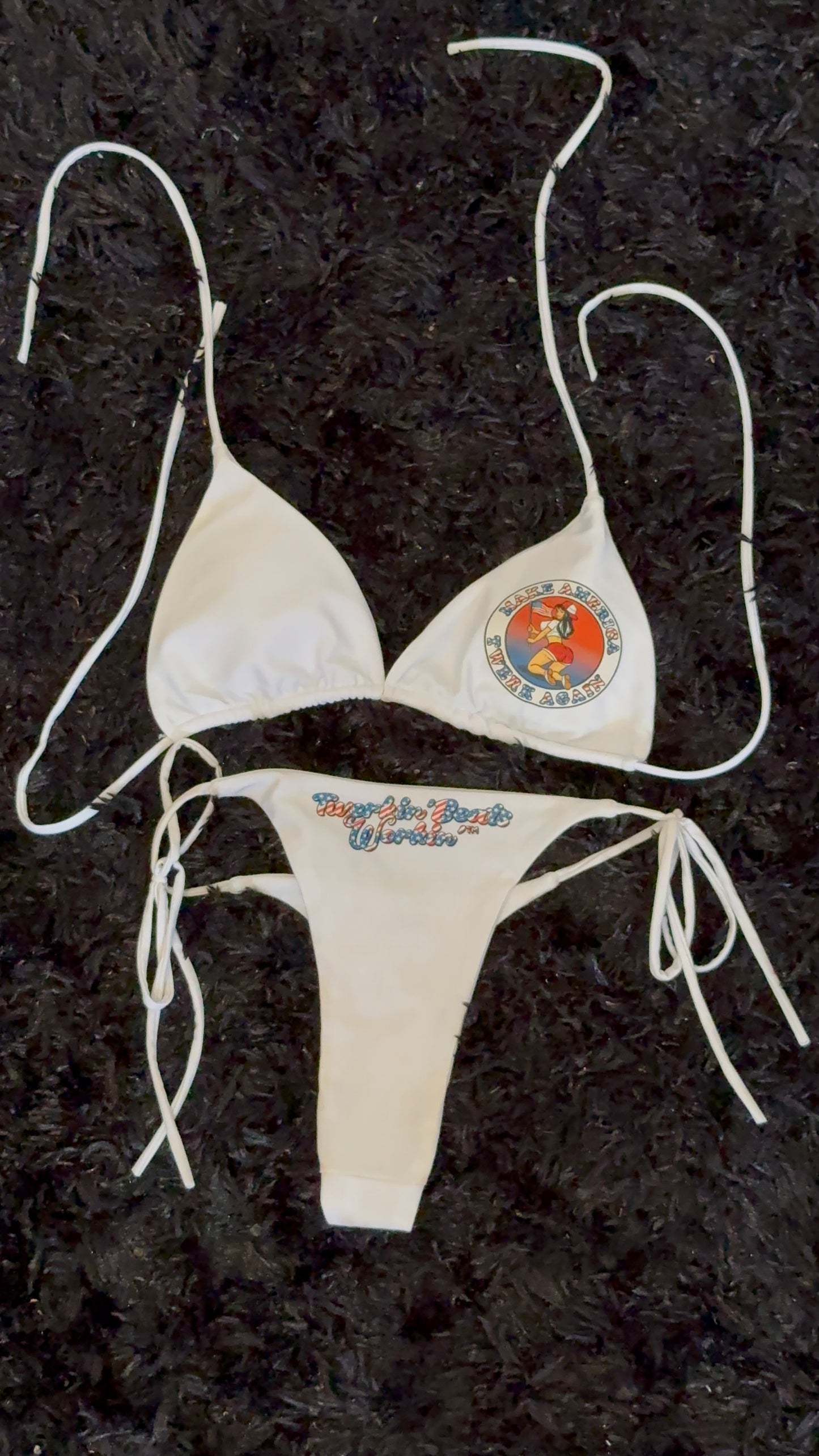 Make America Twerk Again TBW designed string thong Bikini