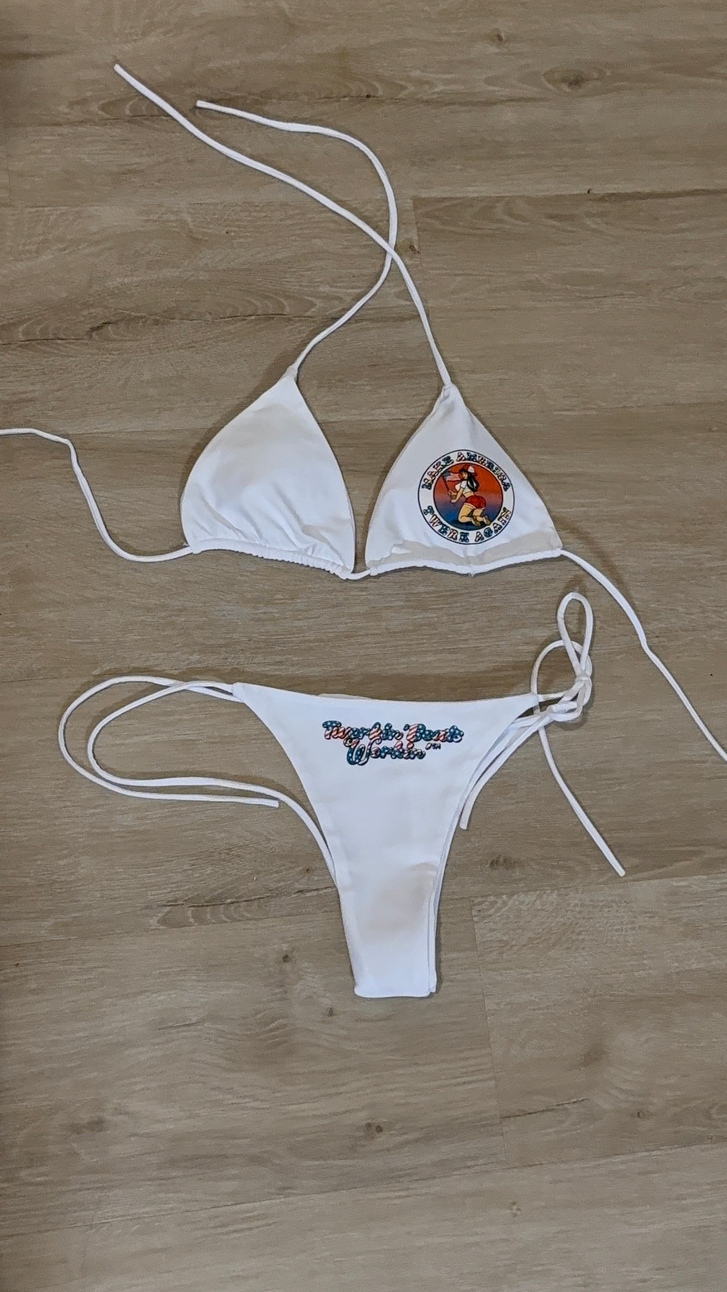 Make America Twerk Again TBW designed string thong Bikini