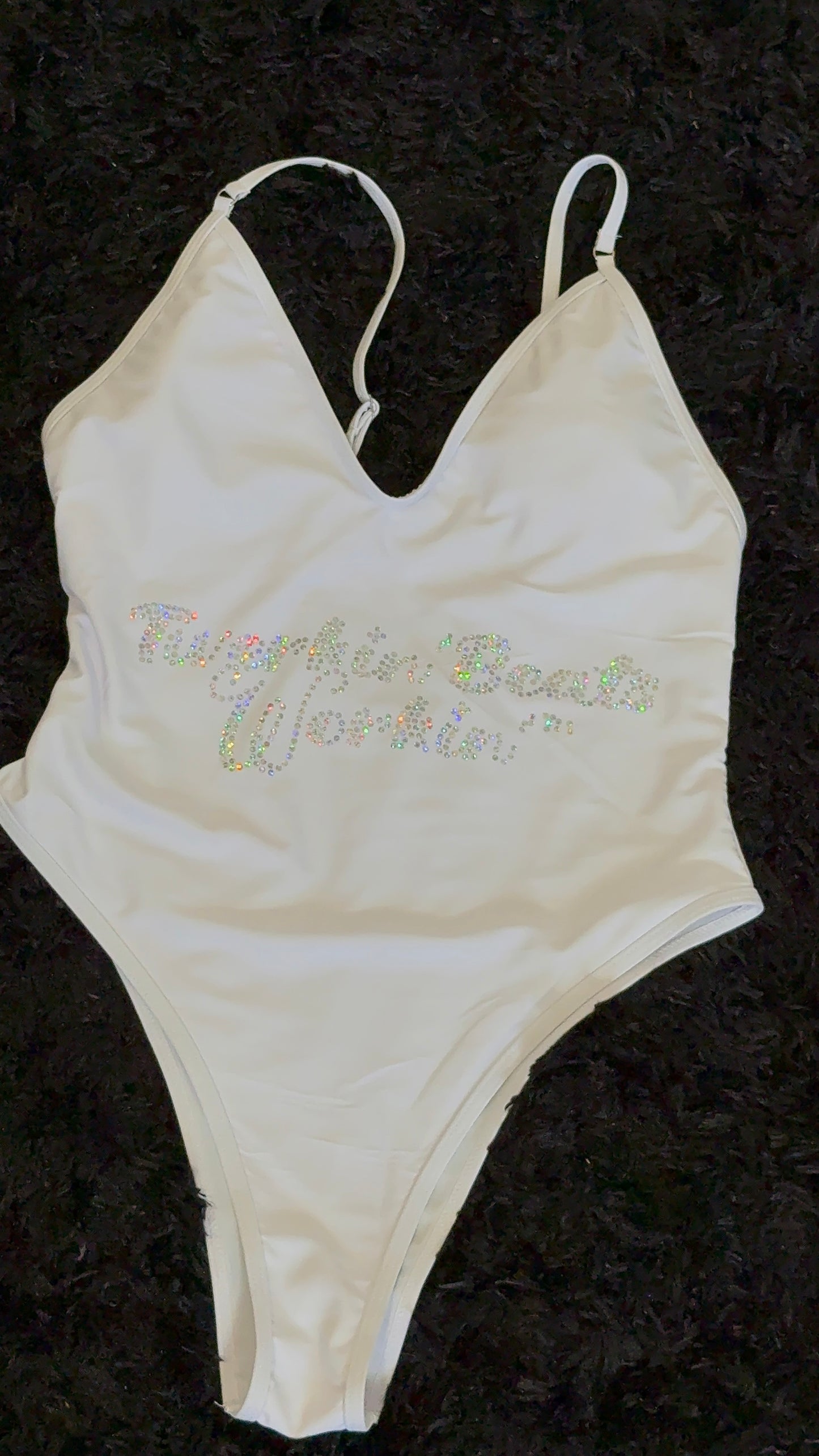 Orange, blue & green TBW designed one piece