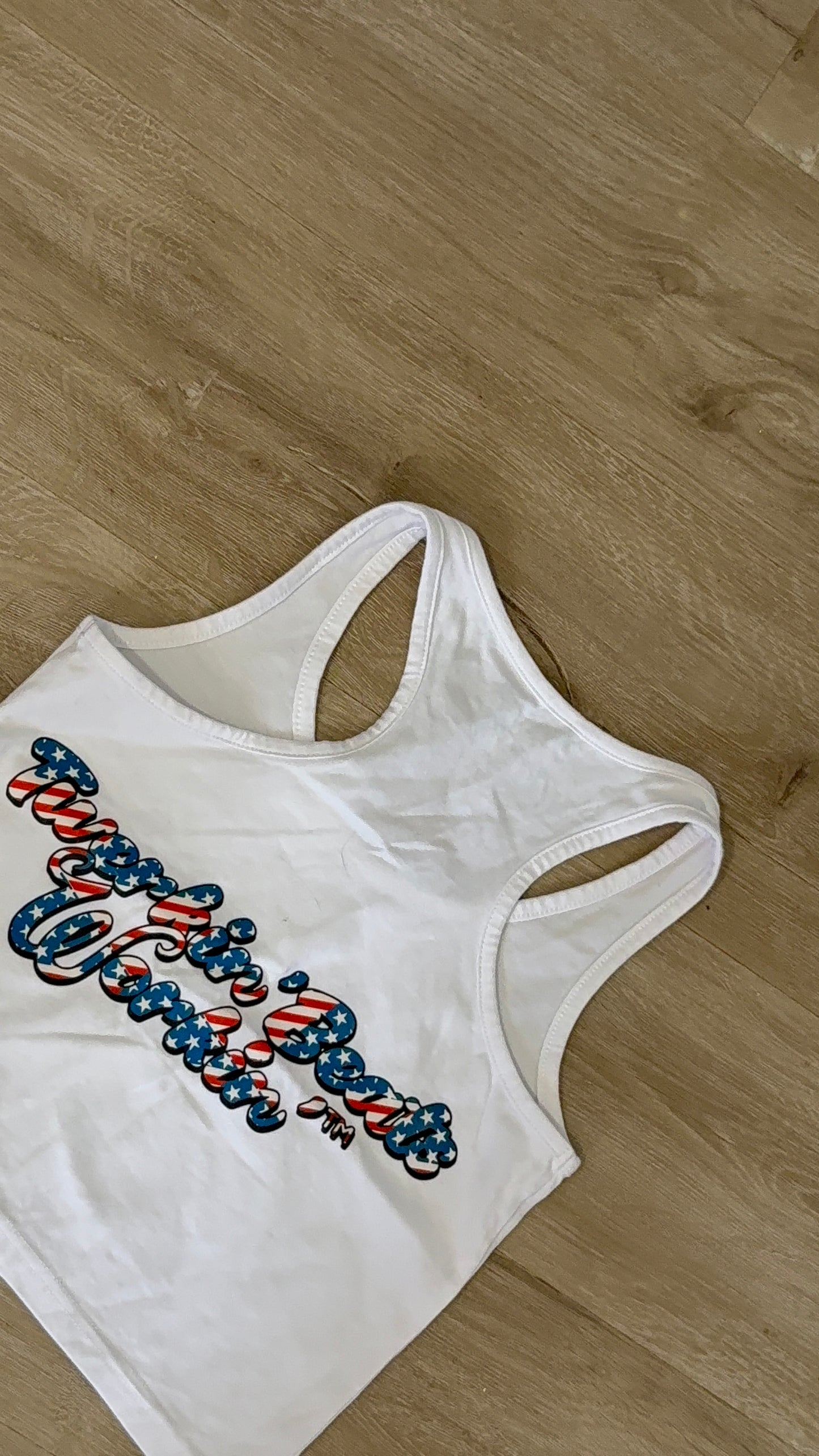 Make America twerk again twerkin’ beats workin’ design tank on front 🇺🇸