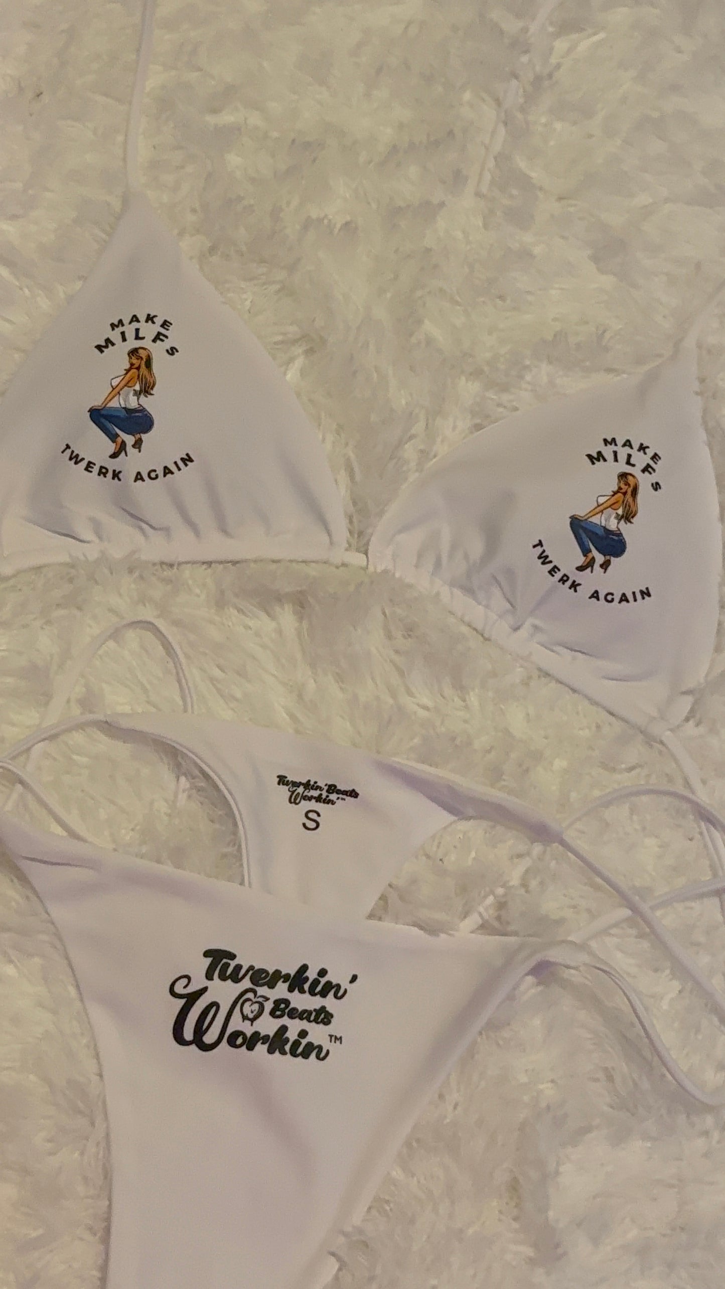 Make MILFs twerk again Twerkin’ Beats Workin’ designed bikini