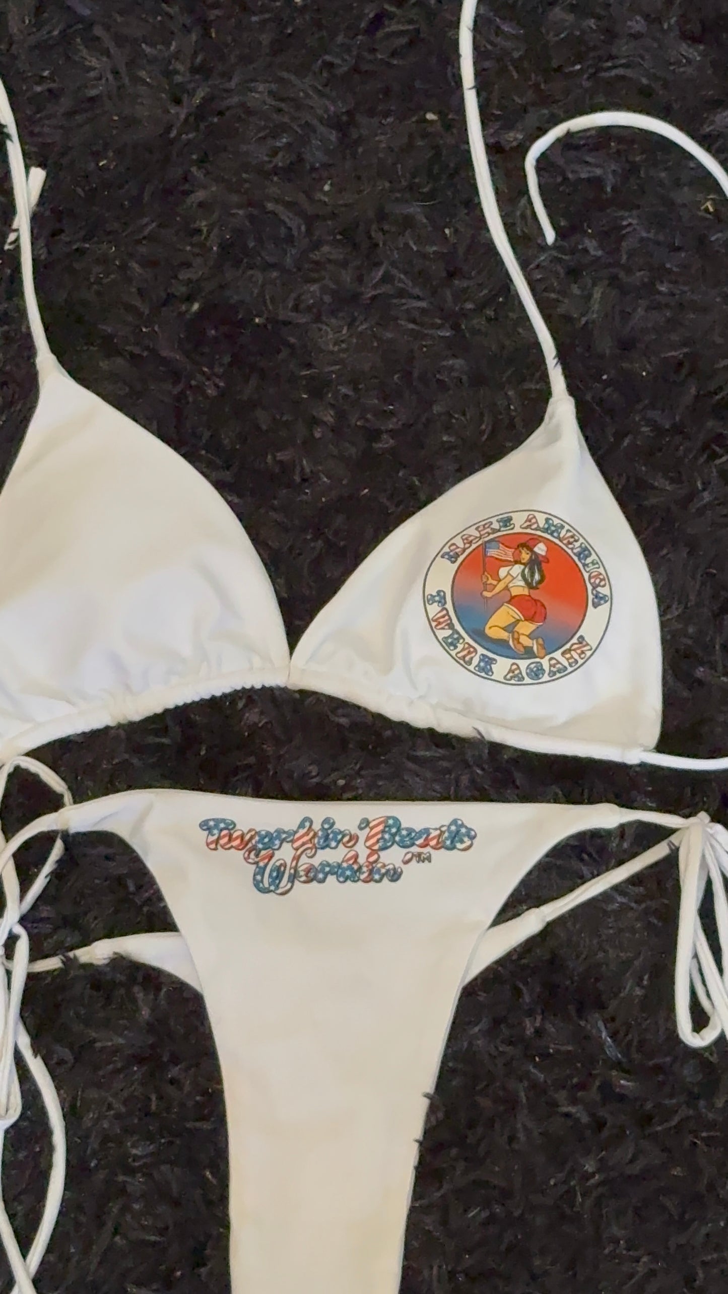 Make America Twerk Again TBW designed string thong Bikini