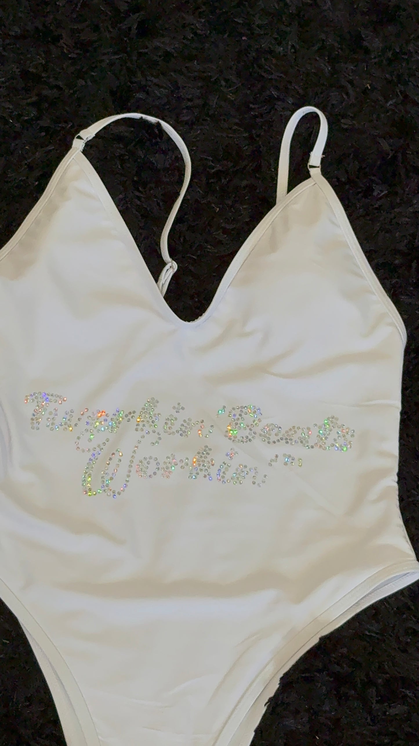 Orange, blue & green TBW designed one piece