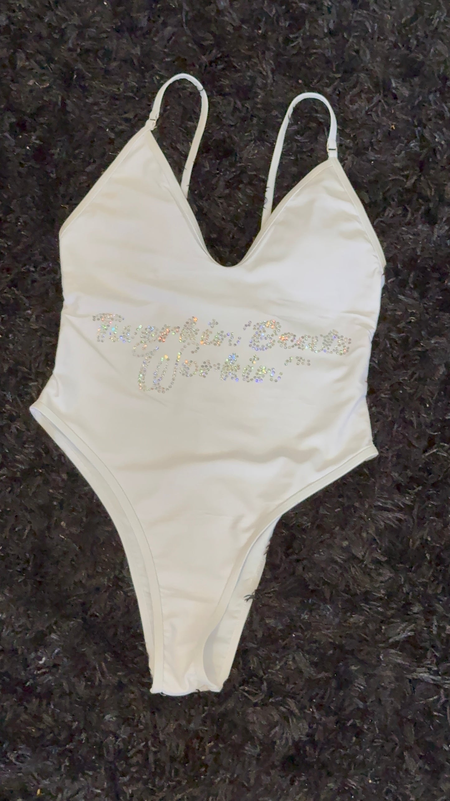 Pink and green TBW designed one piece