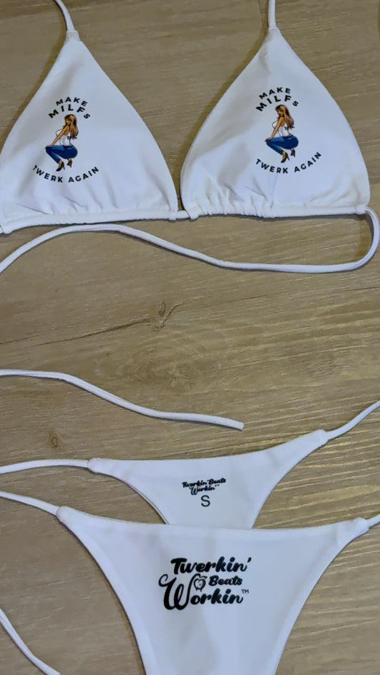 Make MILFs twerk again Twerkin’ Beats Workin’ designed bikini