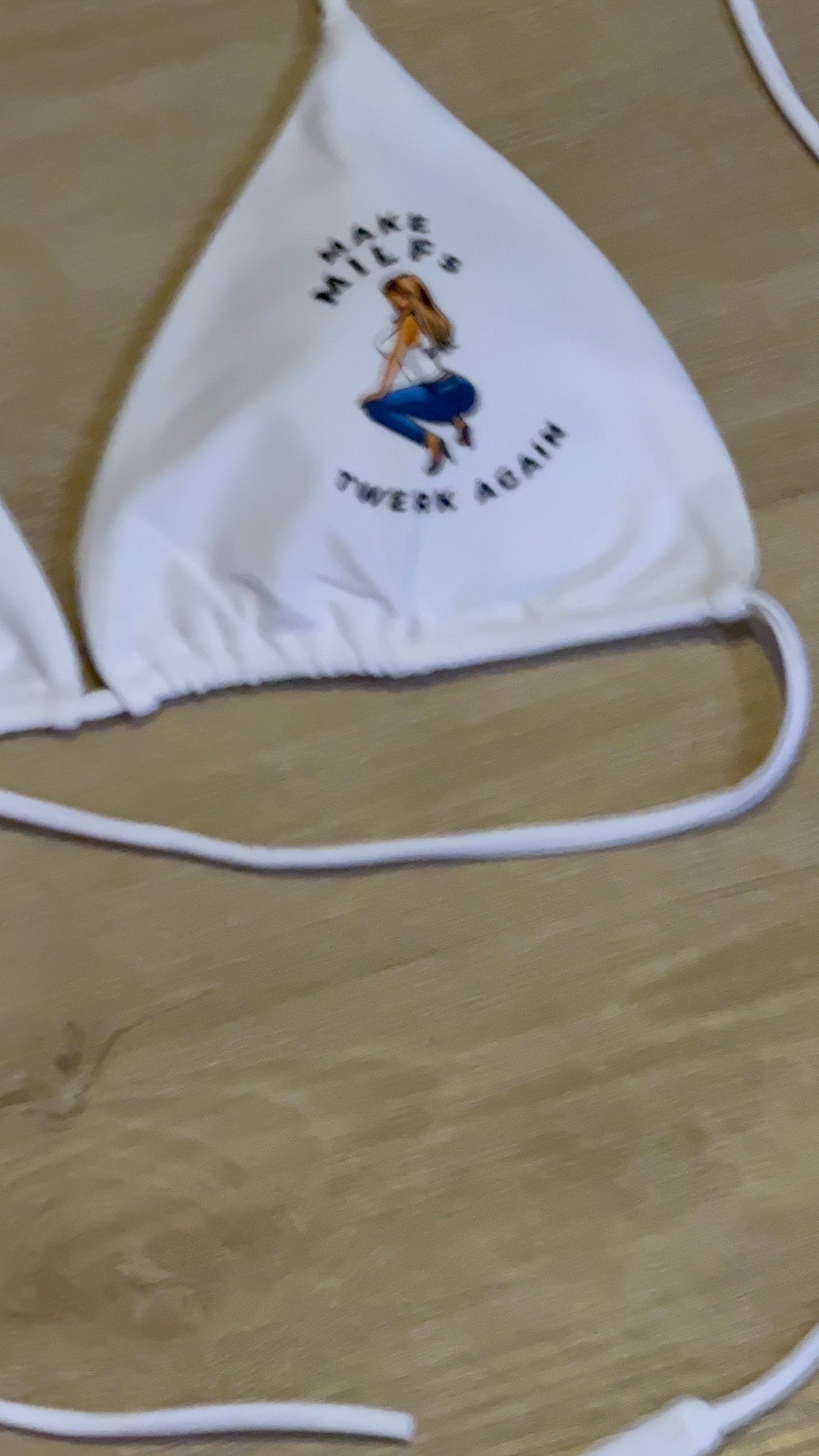 Make MILFs twerk again Twerkin’ Beats Workin’ designed bikini