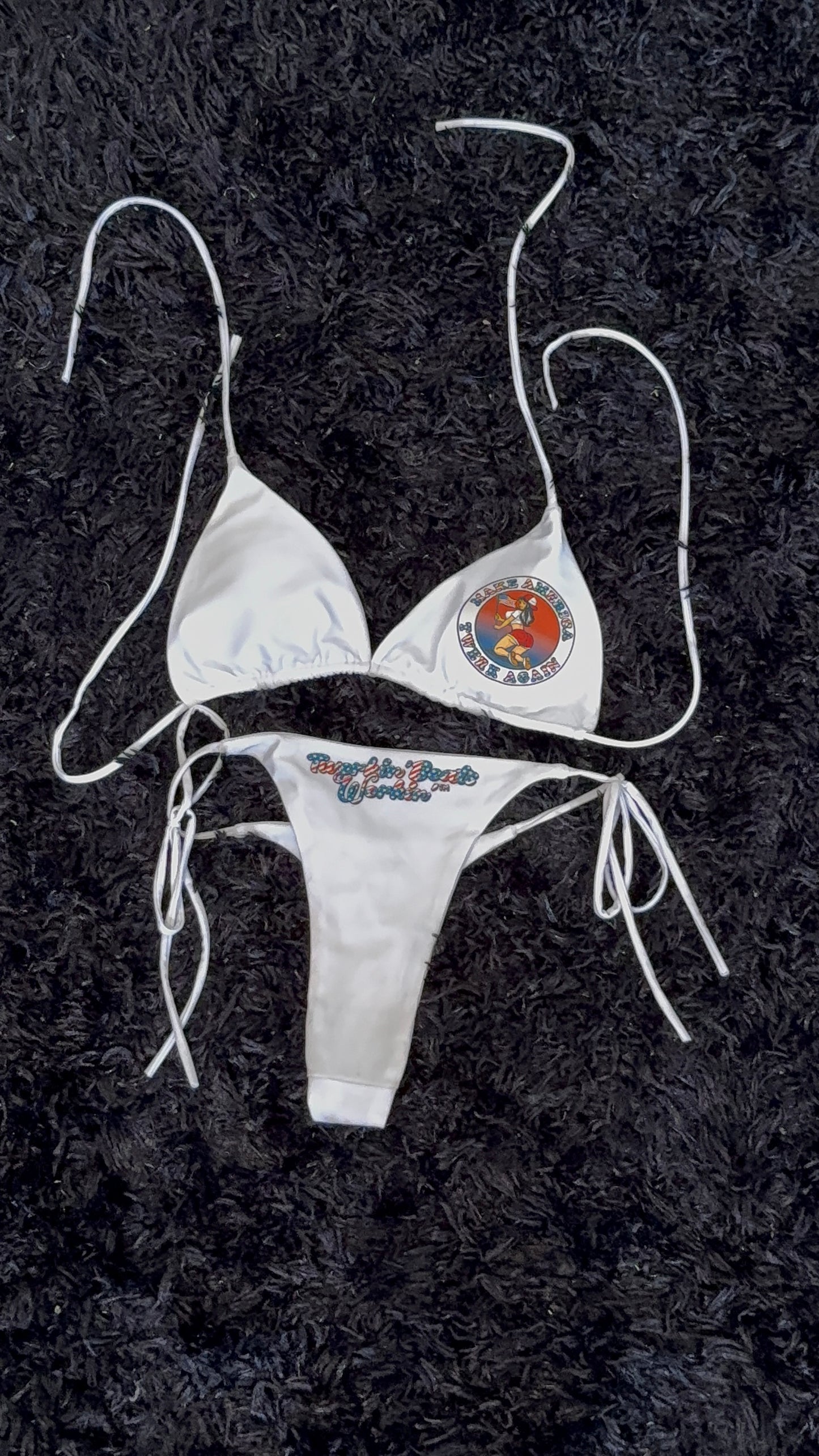 Make America Twerk Again TBW designed string thong Bikini