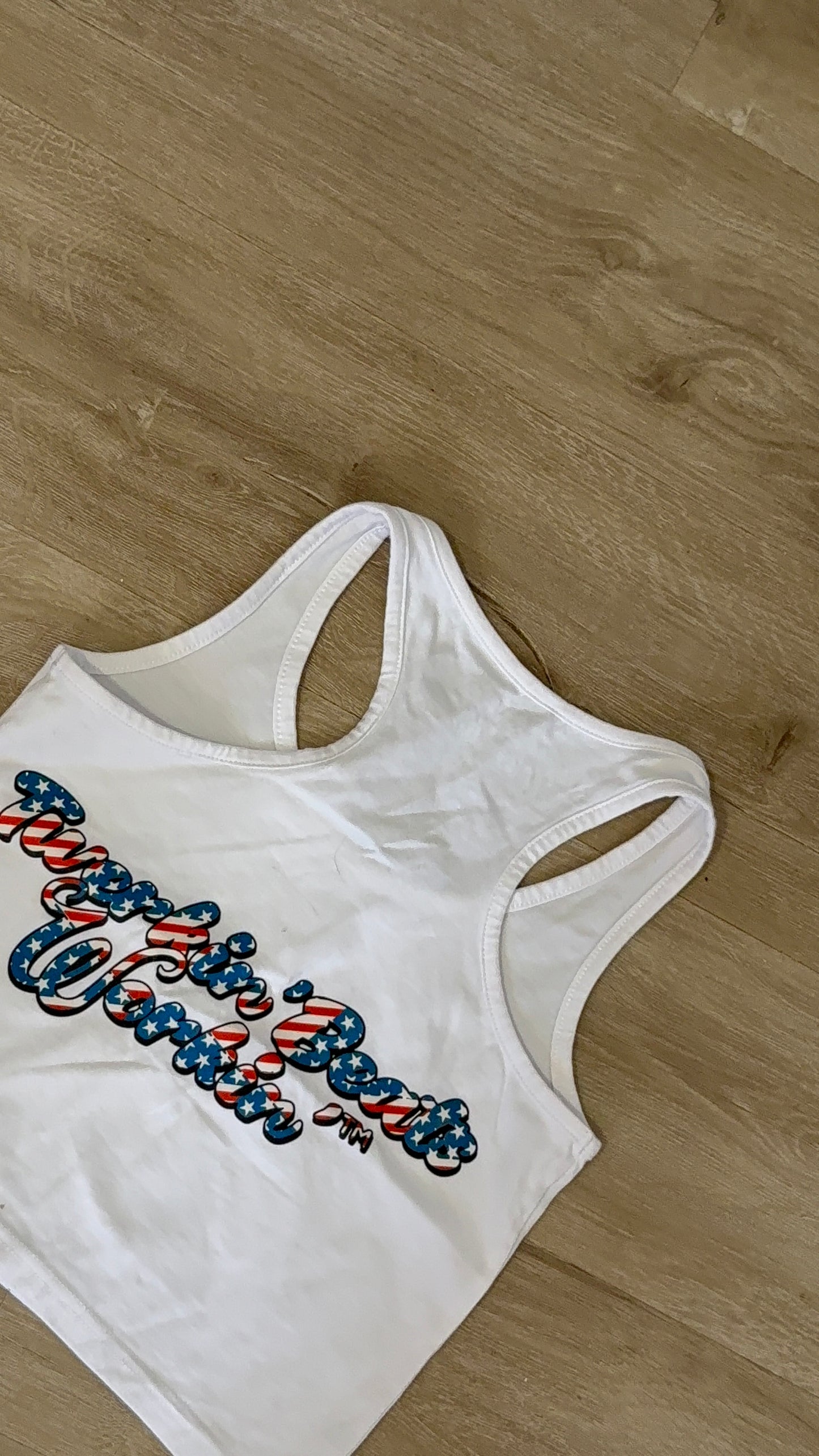Make America twerk again twerkin’ beats workin’ design tank on front 🇺🇸
