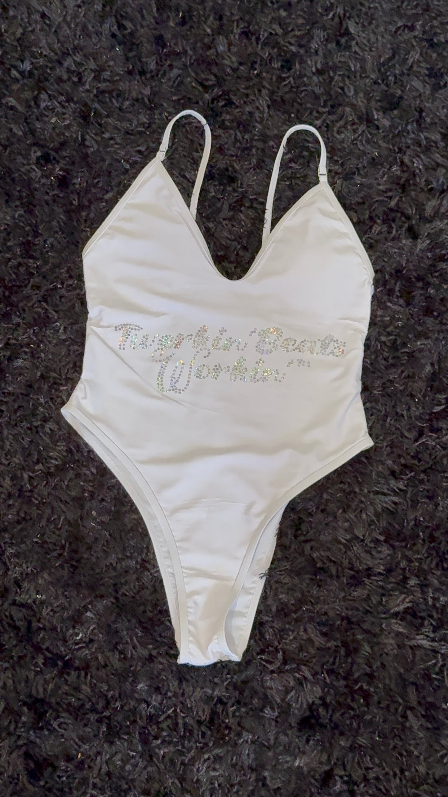 Pink and green TBW designed one piece