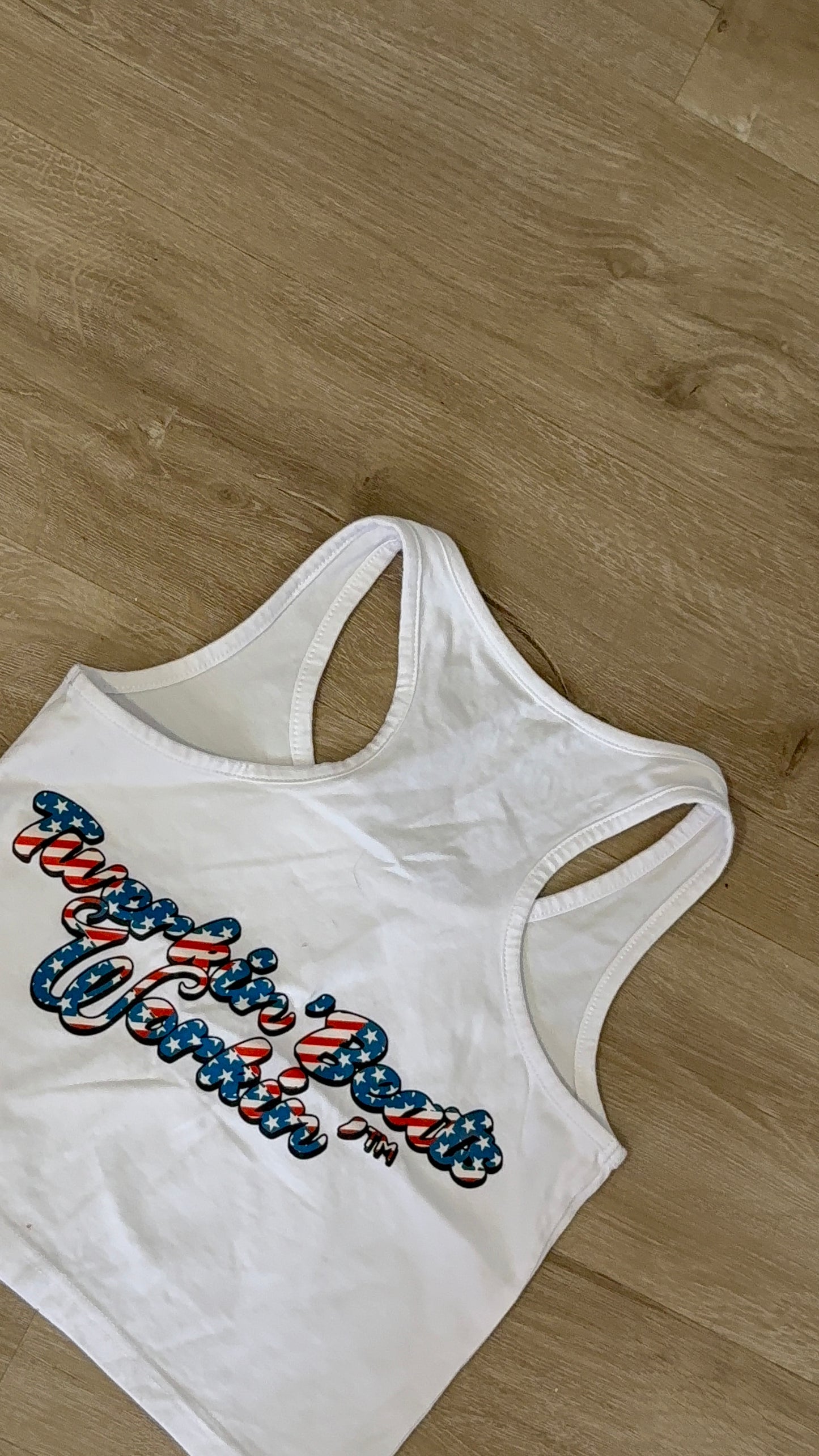 Make America twerk again twerkin’ beats workin’ design tank on front 🇺🇸